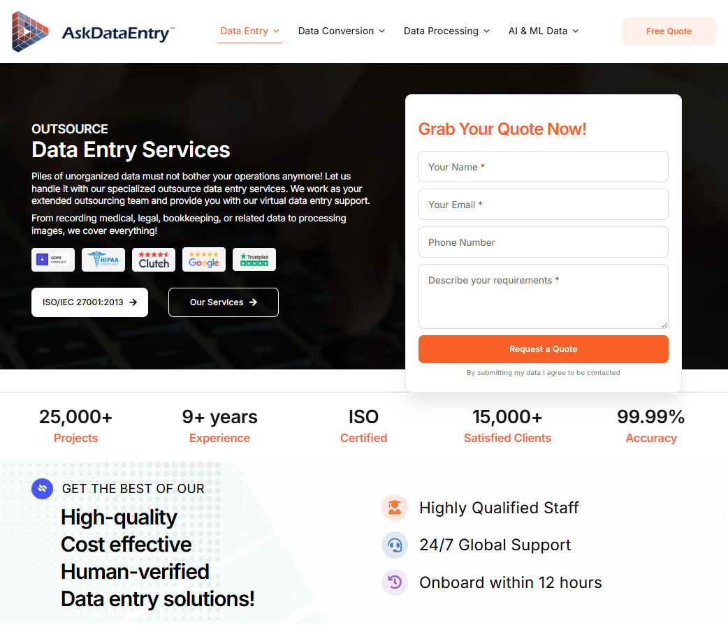 AskDataEntry Ask Data Entry